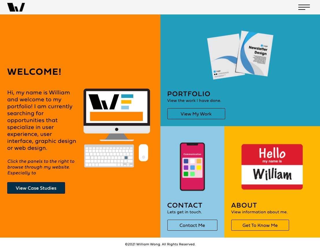 william-wong-portfolio-website-design